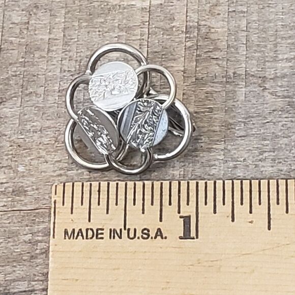 VINTAGE SARAH COVENTRY Art Deco Circles Clip-on Earrings - Picture 7 of 7